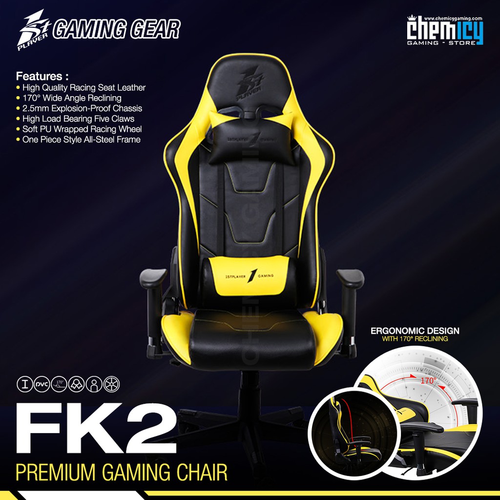 Jual 1StPlayer FK2 Gaming Chair / Kursi Gaming | Shopee Indonesia