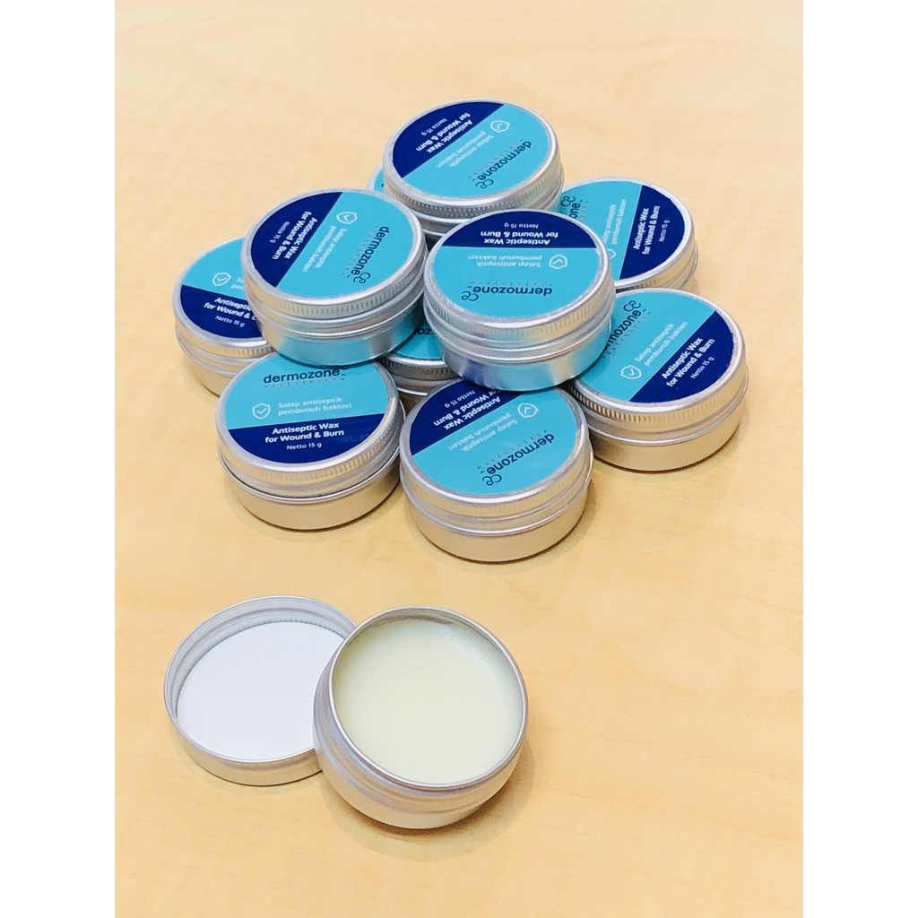 Jual Salep dermozone Antiseptic Wax for Wound & Burn Pembunuh Bakteri ...