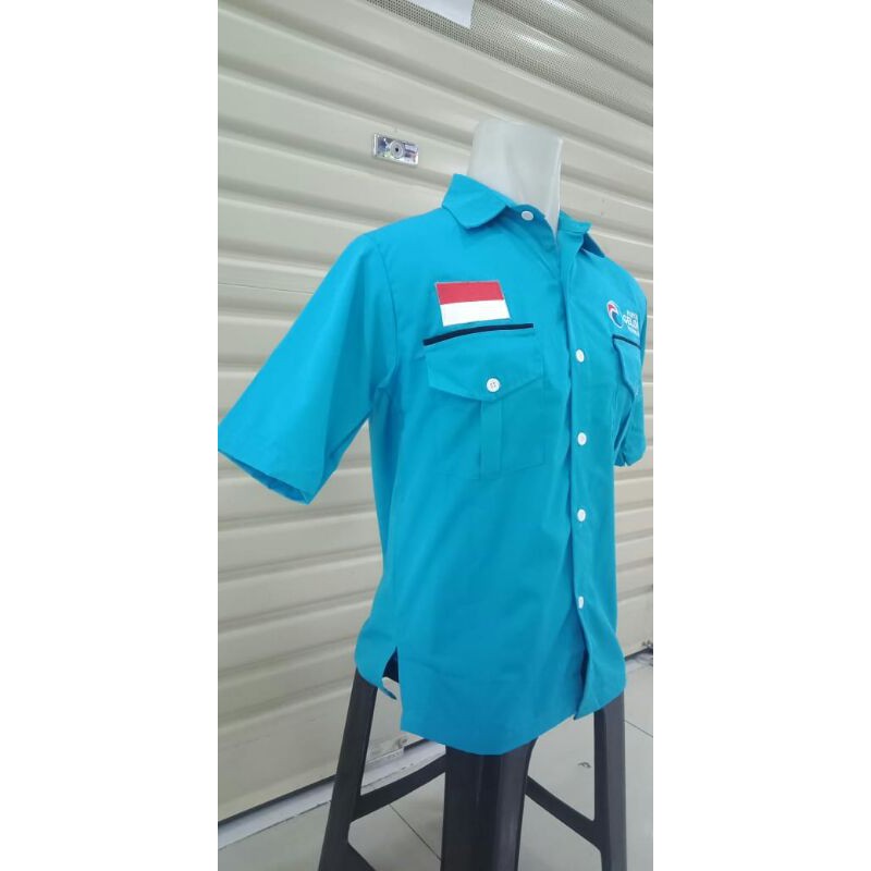 Jual kemeja partai gelora pdk biru | Shopee Indonesia