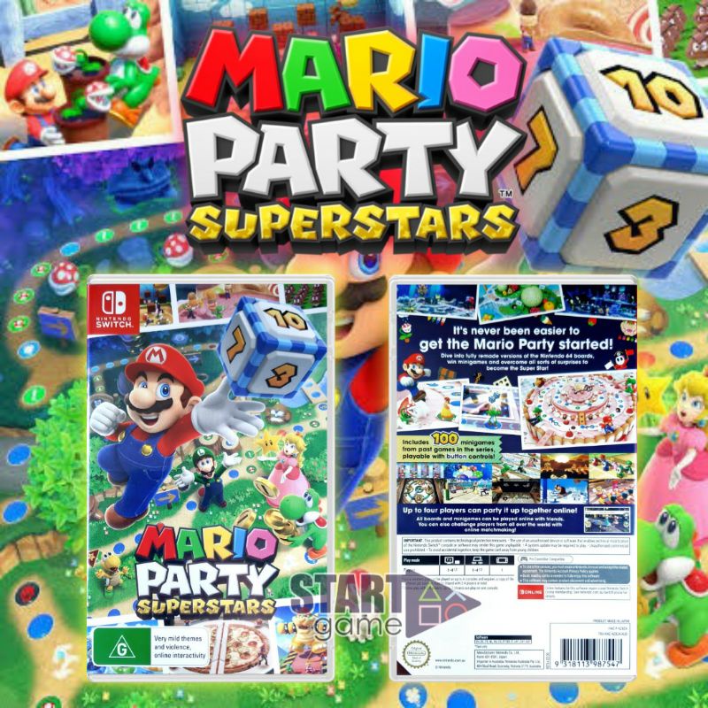 Jual Mario Party Superstars - Nintendo Switch | Shopee Indonesia