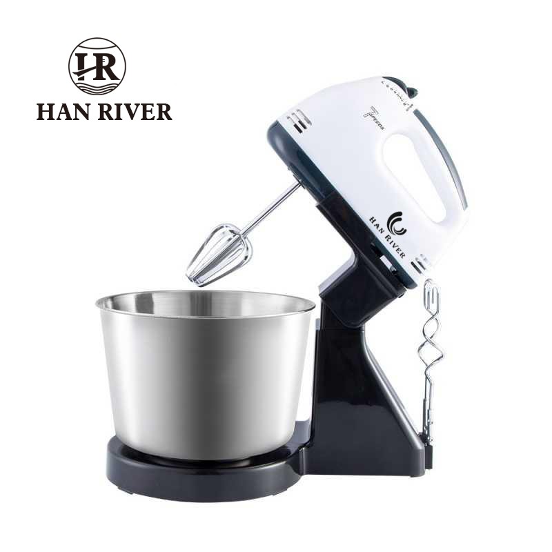 Jual HAN RIVER Standing Mixer / Mixer Handheld Putih/Macaron Pink