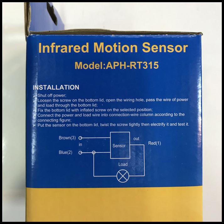 Jual Sensor Gerak/Infrared Motion Sensor Kamera Pengintai Paling Murah ...
