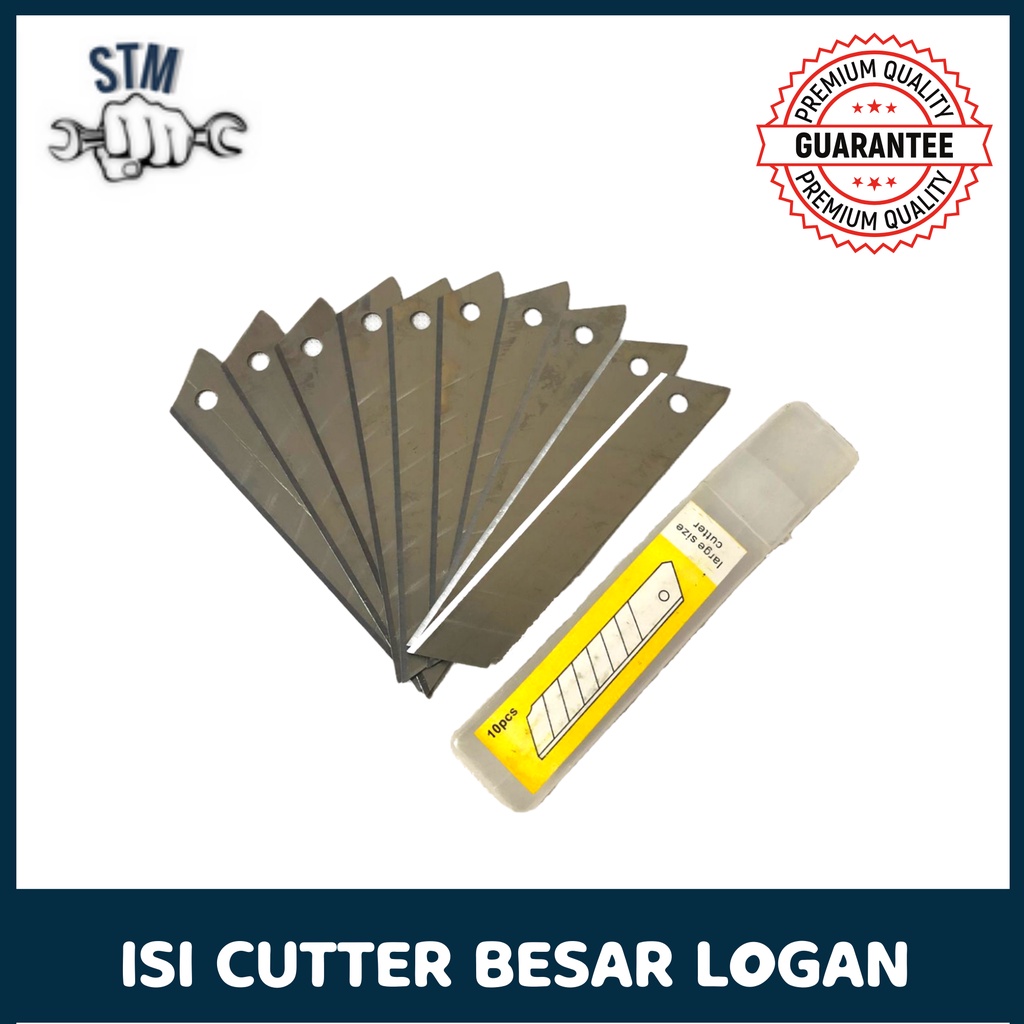 Jual ISI CUTTER BESAR LOGAN / REFILL ISI CUTTER BESAR | Shopee Indonesia