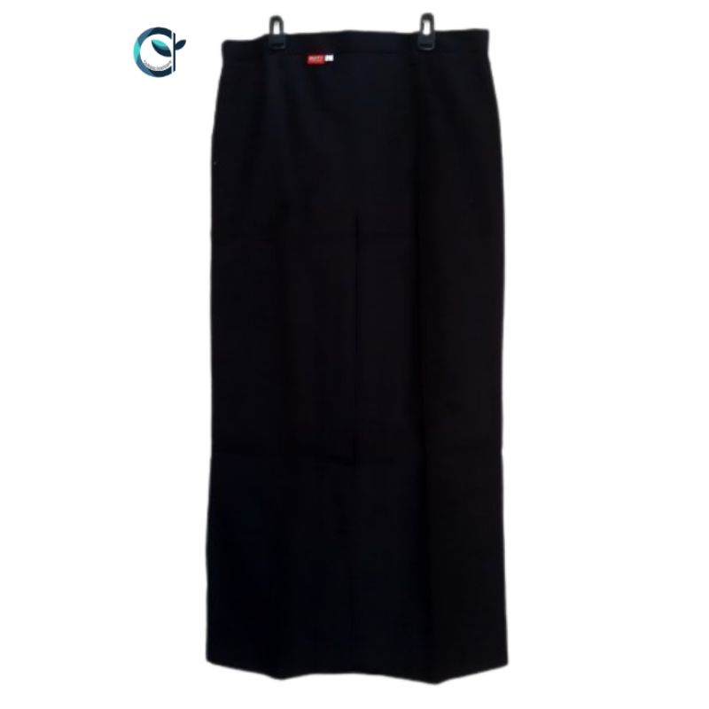 Jual Seragam SMP SMA KANTORAN Rok Panjang Span Hitam | Rok Span Hitam ...