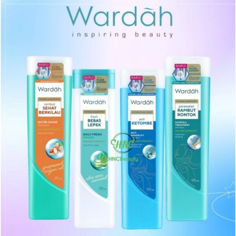Jual WARDAH SHAMPOO 160 ML ADA 4 PILIHAN VARIAN | Shopee Indonesia