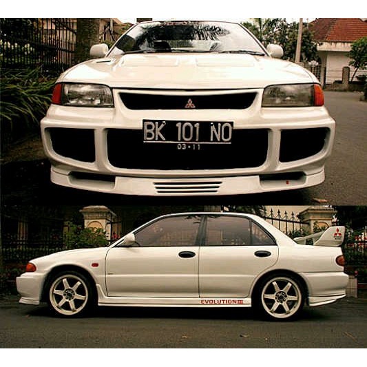 Jual Bodykit Evo Bodykit Mitshubishi Evo Bodykit Lancer Evo Gsr Fullset Duraflex Material