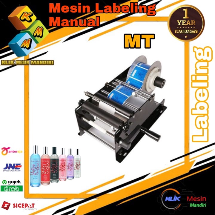 Jual Mesin Labeling Manual / Mesin Label Sticker Botol Manual | Shopee ...