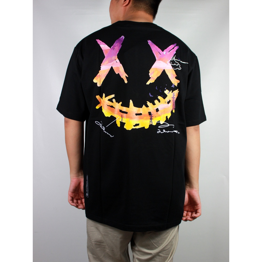 Jual RIC Ricky is Clown Wind Volcano Forest Black Tee 100% Original ...