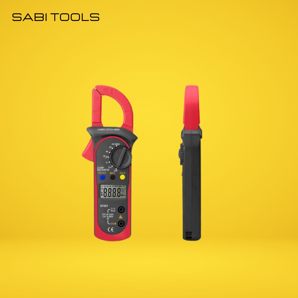 Jual Multimeter Clamp ST201 Digital Multitester Tang Amper Ampere
