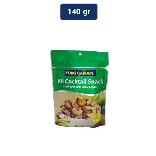 Jual Tong Garden All Natural Cocktail Snack Kacang 140 gr Shopee