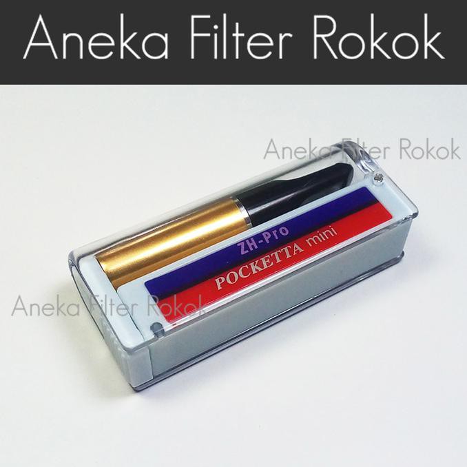 Jual Promo Filter Rokok Isi Ulang Pipa Rokok Zh Pocketta Mini Standard Shopee Indonesia