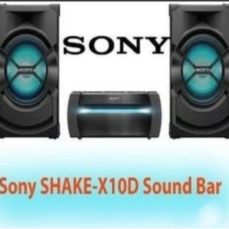 Jual SONY SHAKE X10 audio HiFi bluetooth system Shopee Indonesia