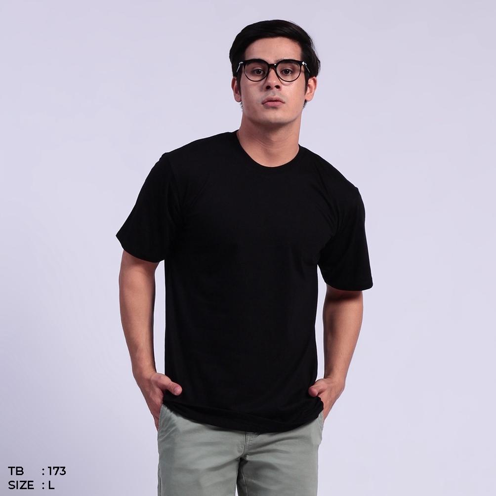 Jual Seka Basics Kaos Polos Jet Black 30s Kode 4295 Shopee Indonesia