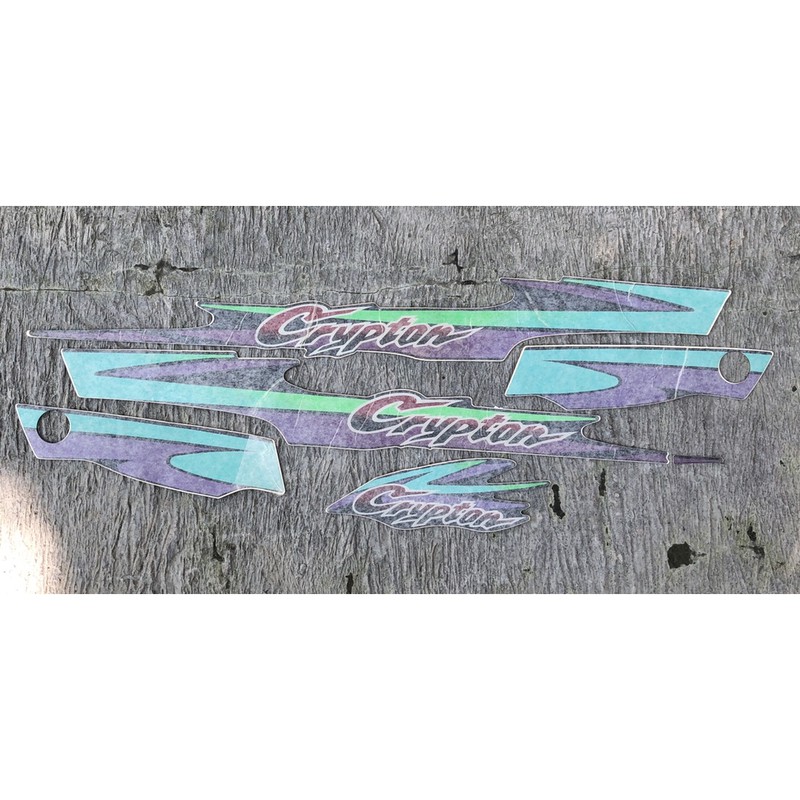 Jual Nos fascal permanent striping graphic stiker yamaha t105 crypton ...