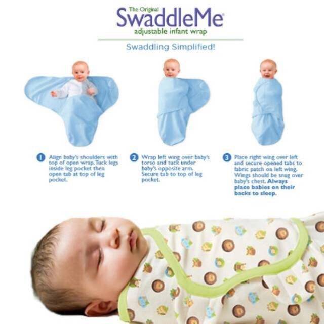 Jual Bedong Instan Bayi Swaddle Me | Shopee Indonesia