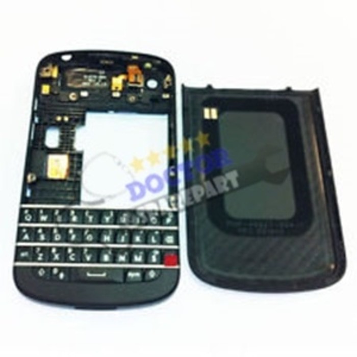 Jual Casing Fullset BB / Back Door + Bezel + Keypad Blackberry Q10 ...