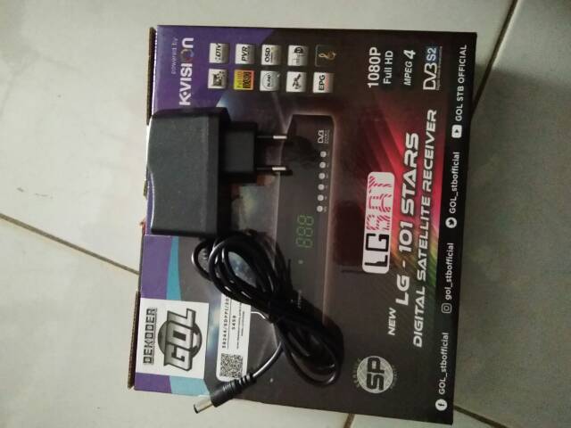 Jual Resiver parabola k vision gol | Shopee Indonesia