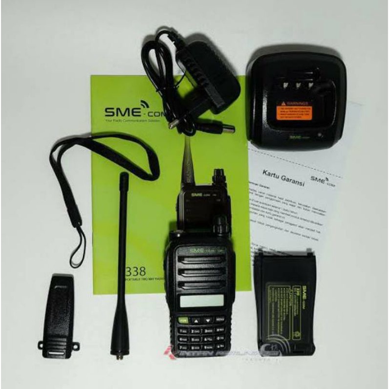Jual Ht SME - COM 338 Single Band Vhf 136 - 174 Mhz | Shopee Indonesia