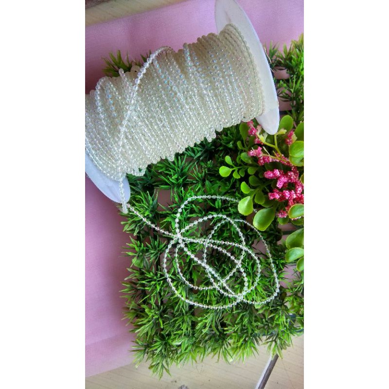 Jual Monte renteng | Parel renteng lada putih ukuran 3 mm untuk ...