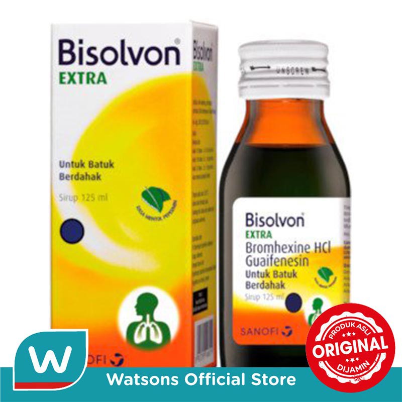 Jual Bisolvon Extra Syrup 125ml | Shopee Indonesia