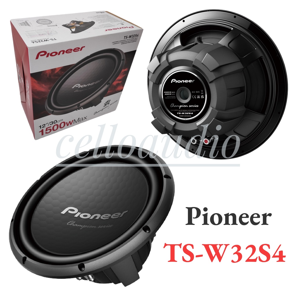 Jual Subwoofer 12 Inch Pioneer TS-W32S4 Subwoofer Pioneer 12" TS W32S4 ...