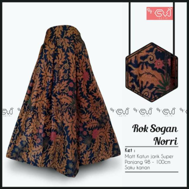 Jual ROK SOGAN NORRI ROK PAYUNG ROK BATIK ROK MURAH | Shopee Indonesia