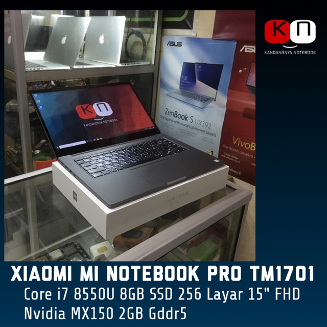 Jual Xiaomi mi Notebook Pro TM1701 i7 8550U 256GB Nvidia MX150 2Gb ...