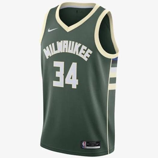 Jual Nike Swingman Original Milwaukee Bucks Antetokounmpo | Basket ...