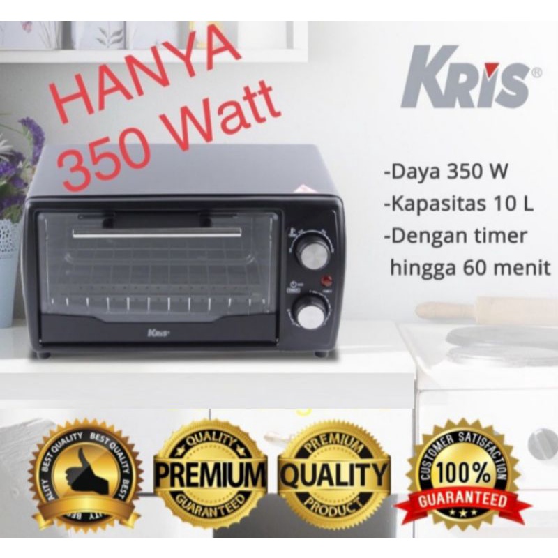Jual KRIS OVEN TOASTER LOW WATT 350W 10 LITER Shopee Indonesia
