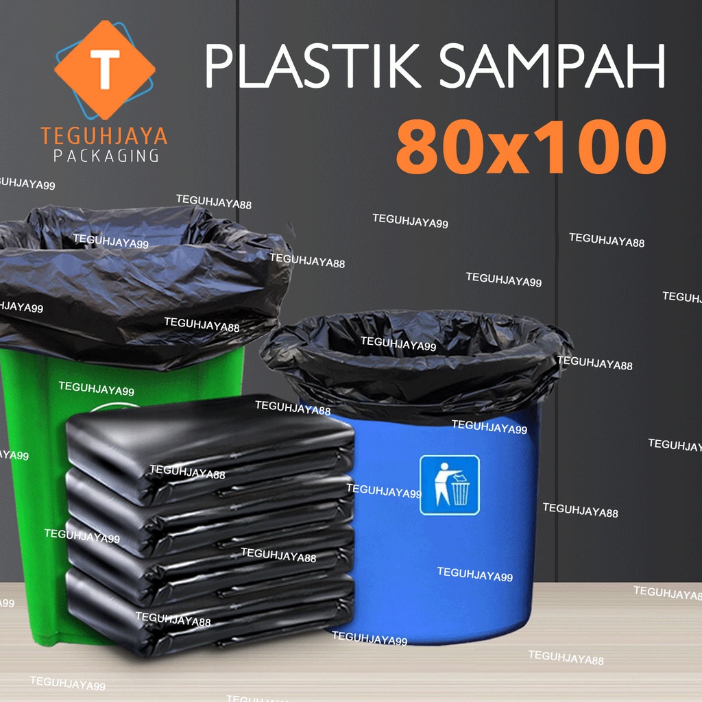 Jual Trash Bag Besar Big 80x100 Kantong Plastik Sampah 80cm x 100cm ...