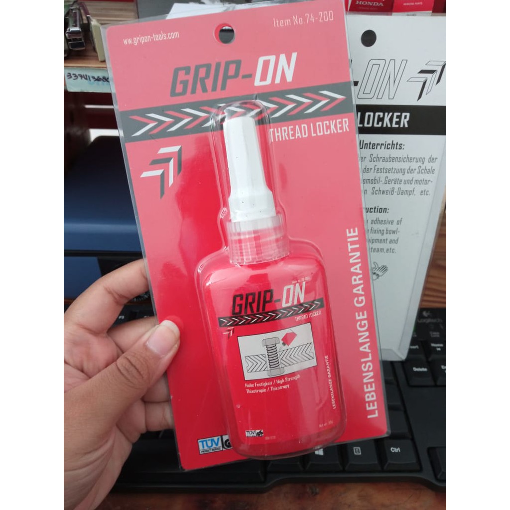 Jual LEM BAUT MUR THREAD LOCKER GRIP ON 74-200 | Shopee Indonesia
