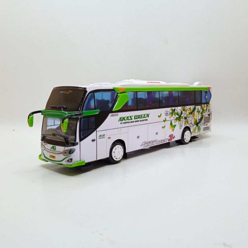 Jual Miniatur bus Akas Green body Jb3+ voyager | Shopee Indonesia