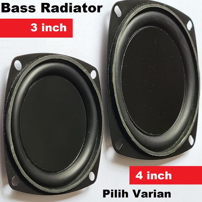 PASSIVE RADIATOR DIY Speaker Pasif Rakitan SubWoofer Low Bass BOOM BOX  miror1m dijamin