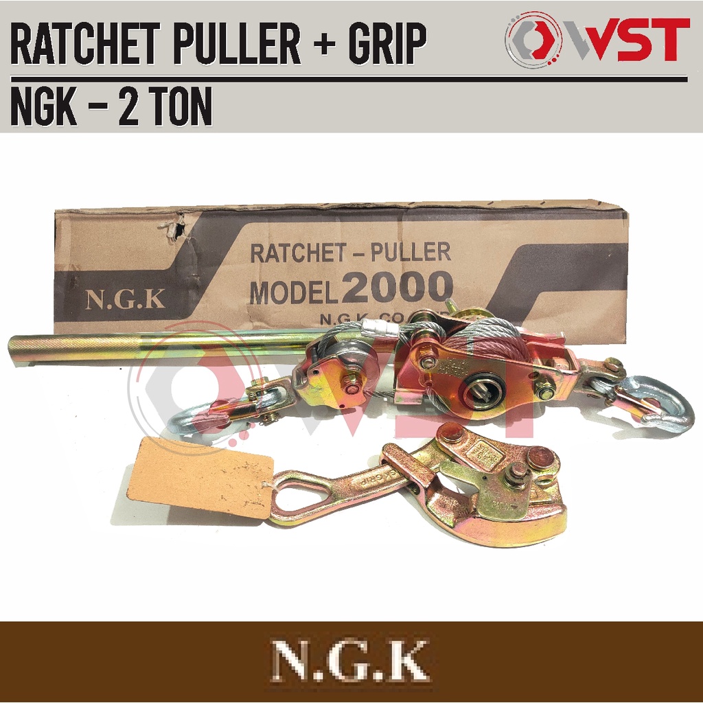 Jual Rachet Puller NGK 2 Ton / Ratchet Puller 2Ton / Track Tang Trek