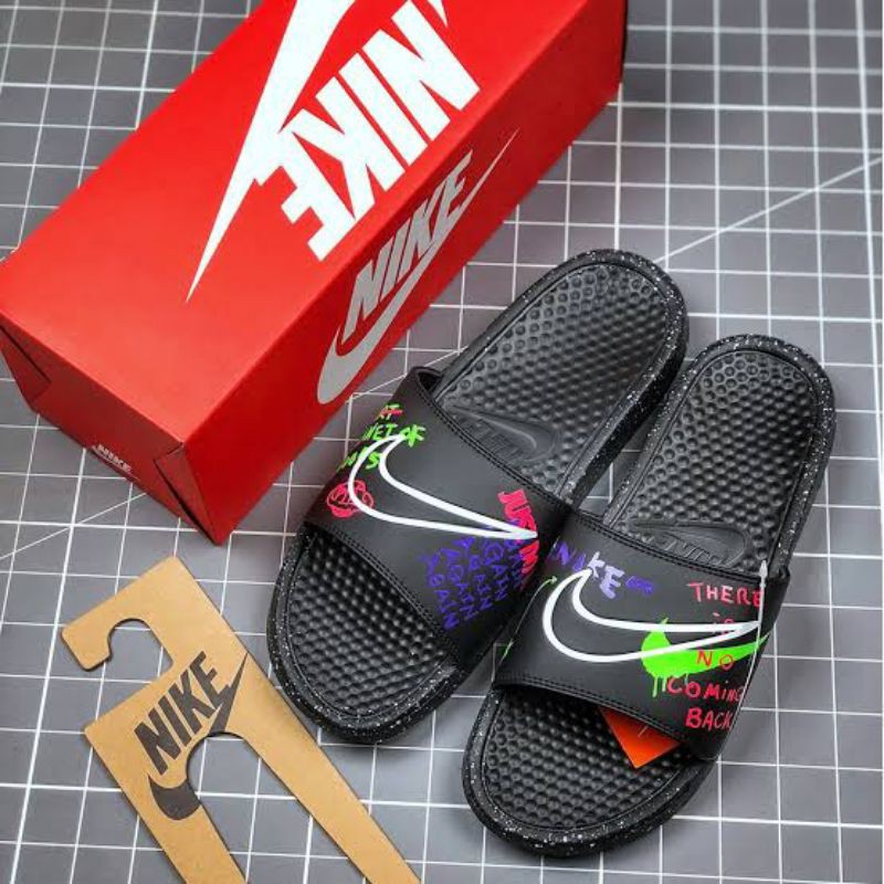 Jual Sandal Sneakers Pria Wanita Anak Nike Benassi Planet Of Hoops