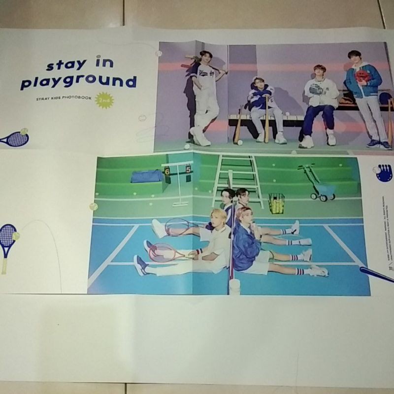 Jual [SHARING] 2ND PHOTOBOOK STRAY KIDS - STAY IN PLAYGROUND