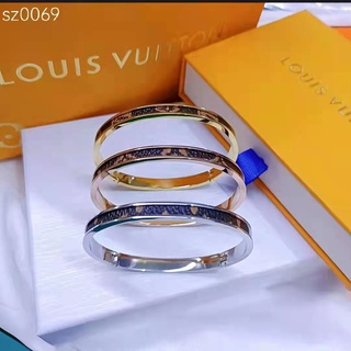 Jual Gelang titanium LV gelang Louis Vuitton gelang korea rosegold- G156