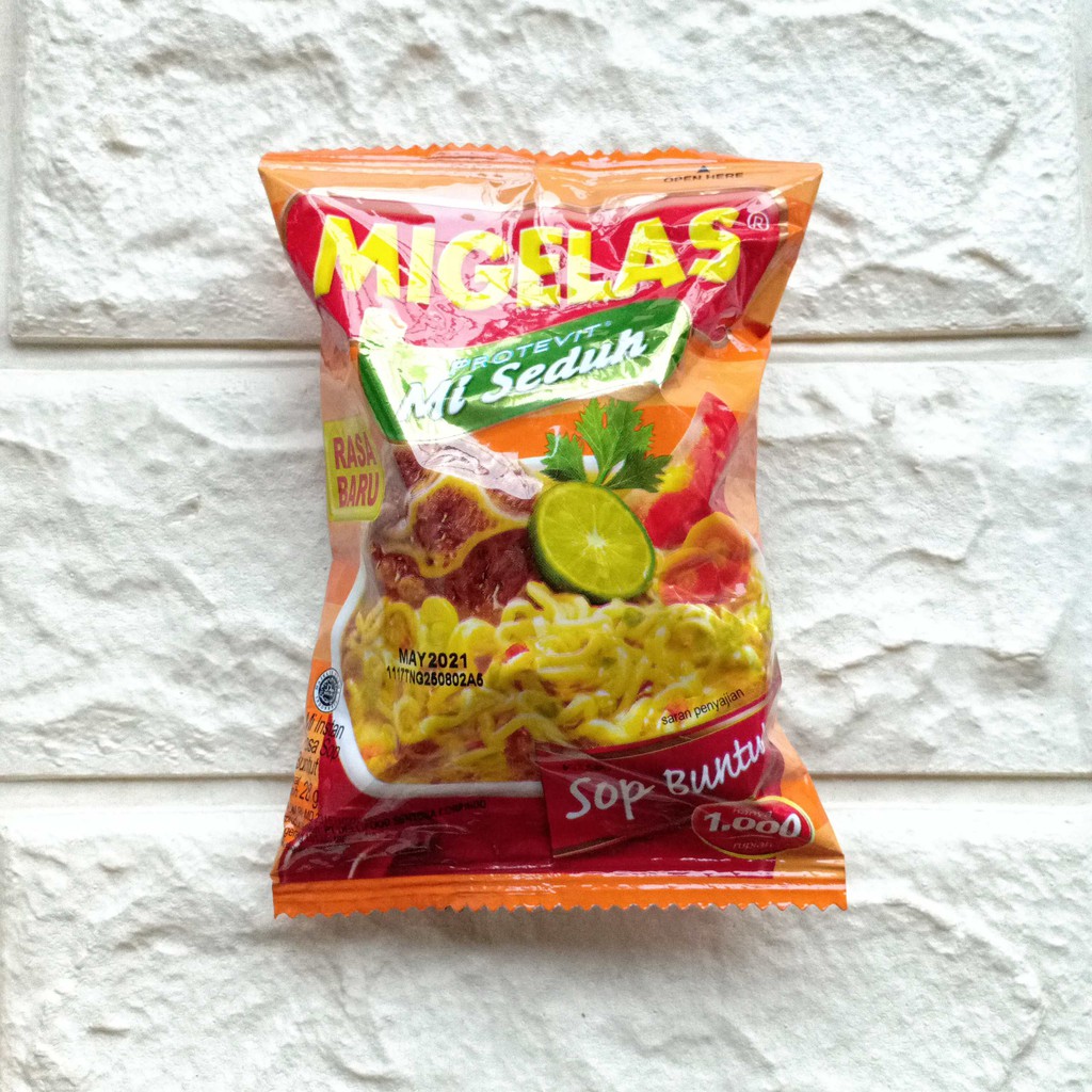 Jual Migelas Mi Mie Gelas Instan Seduh Protevit Sachet 28gr Kari Soto