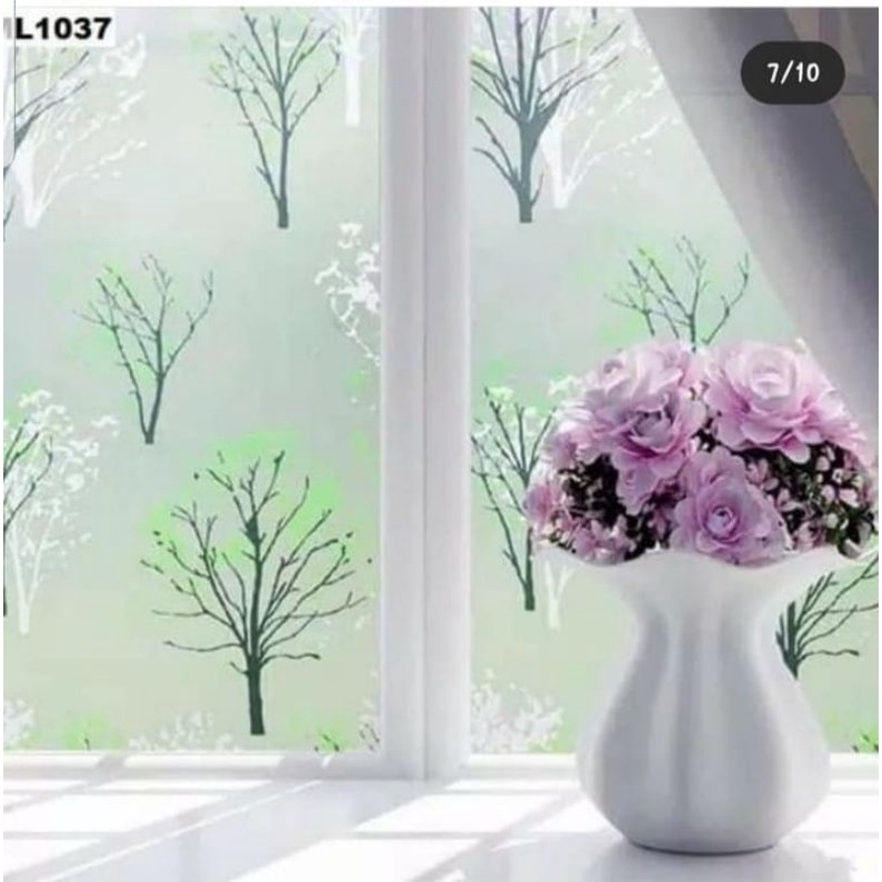 Jual Wallpaper Kaca Jendela Minimalis \ Walpaper Kaca Kamar mandi 45cm