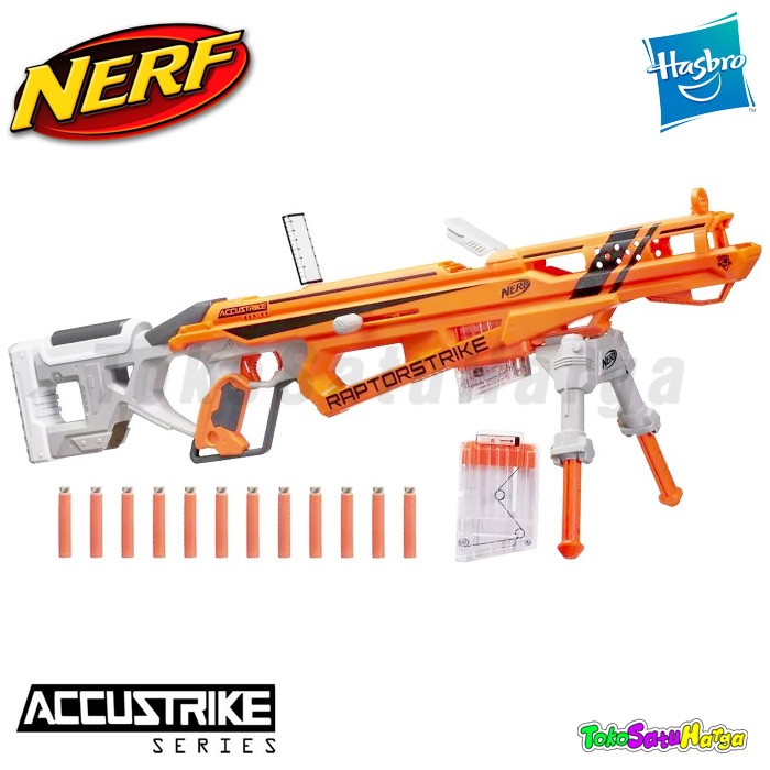 Jual Nerf Gun N-Strike Elite AccuStrike RaptorStrike Pistol Original ...