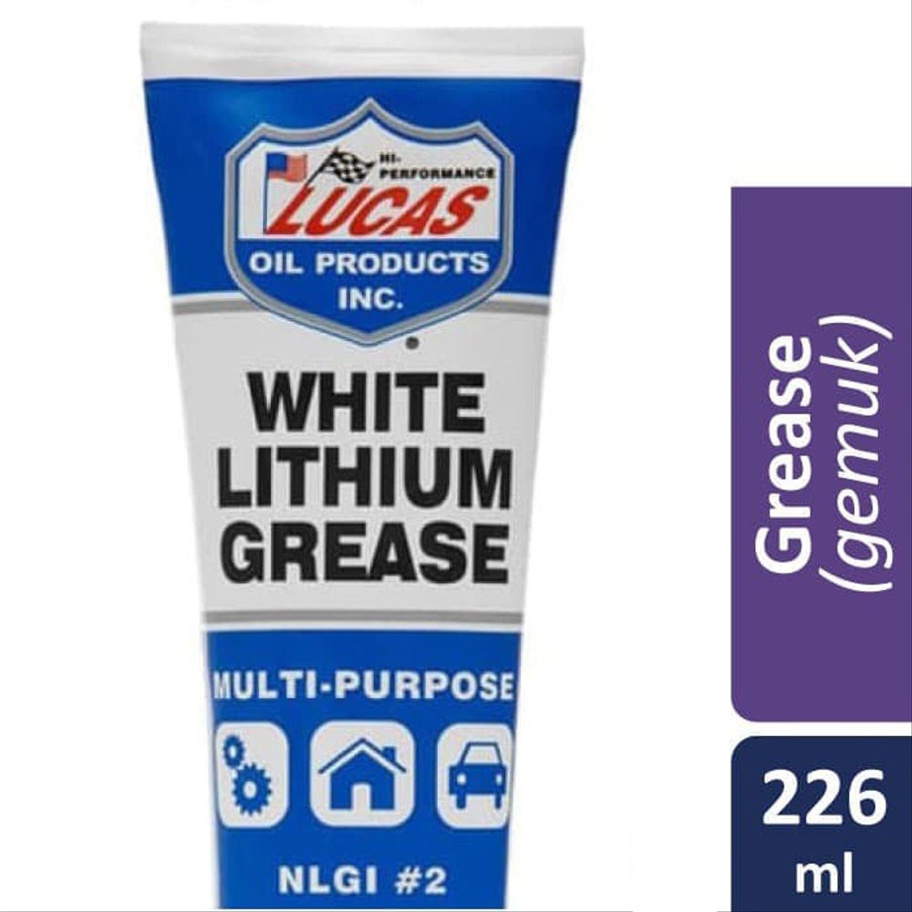 Jual Lucas Oil White Lithium Grease / Gemuk NLGI 2 serbaguna Shopee