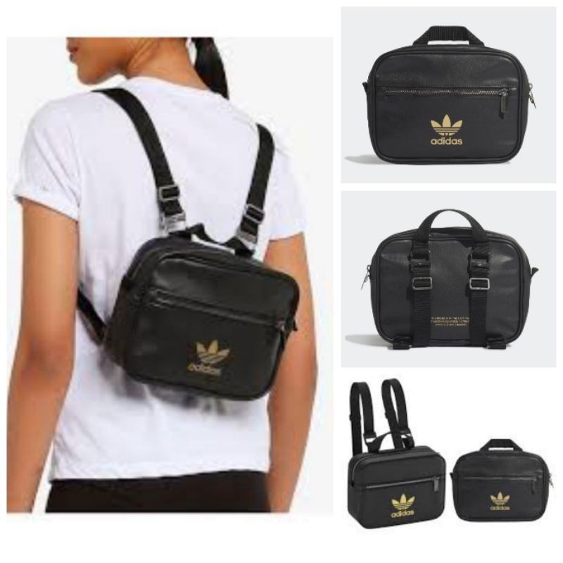 Jual SALE Adidas Originals Mini Airliner Backpack (Adidas Gold