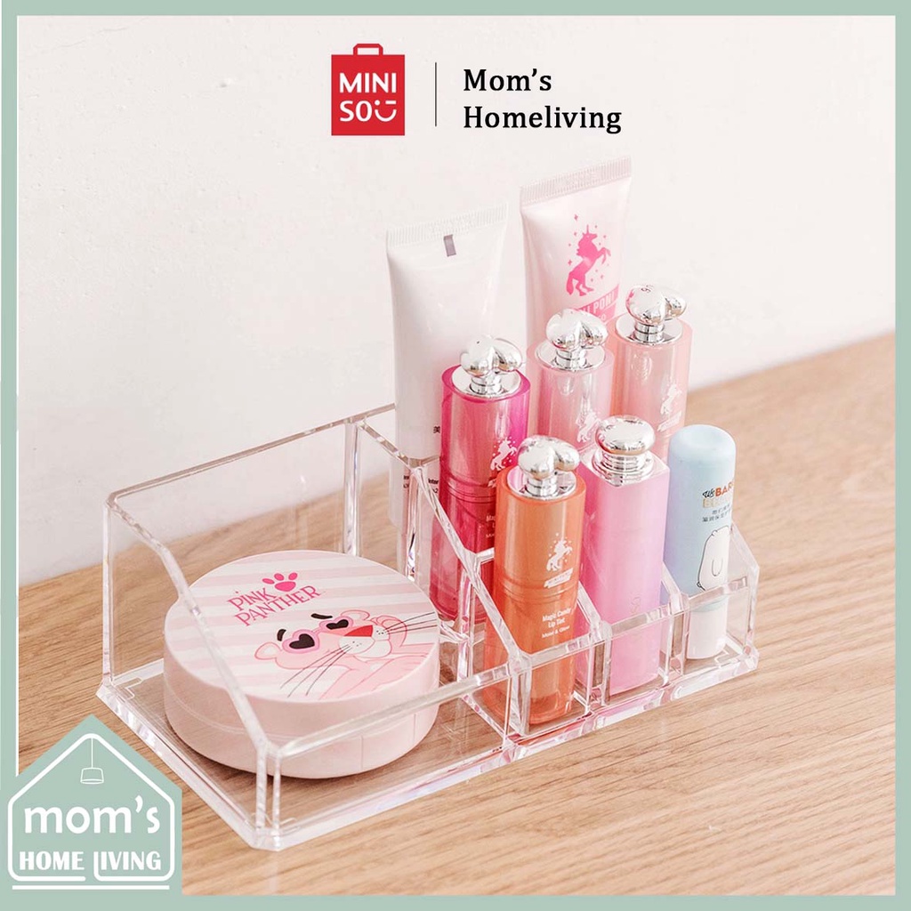 Jual MINISO Kotak Penyimpanan Cosmetic Jewelry Organizer Storage Box ...