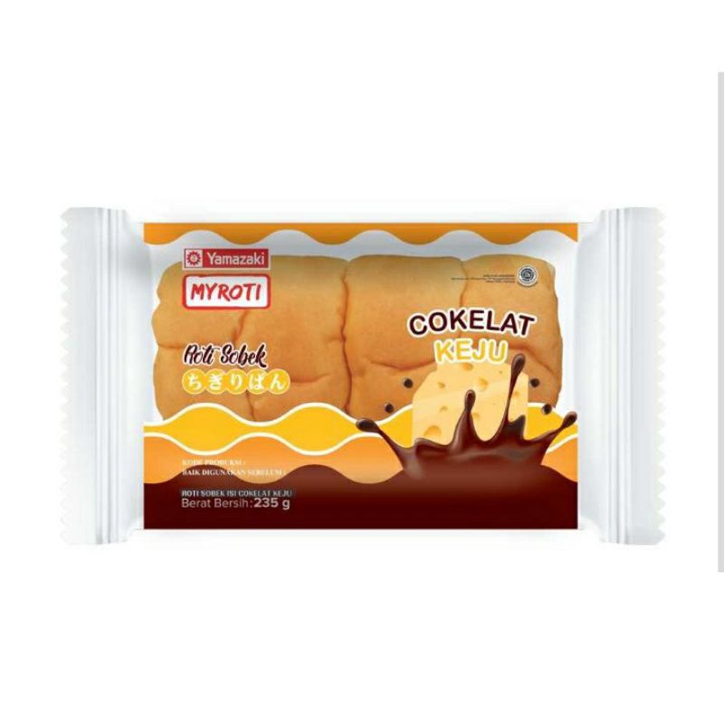 Jual MYROTI Roti Sobek Cokelat Keju 235 g | Shopee Indonesia