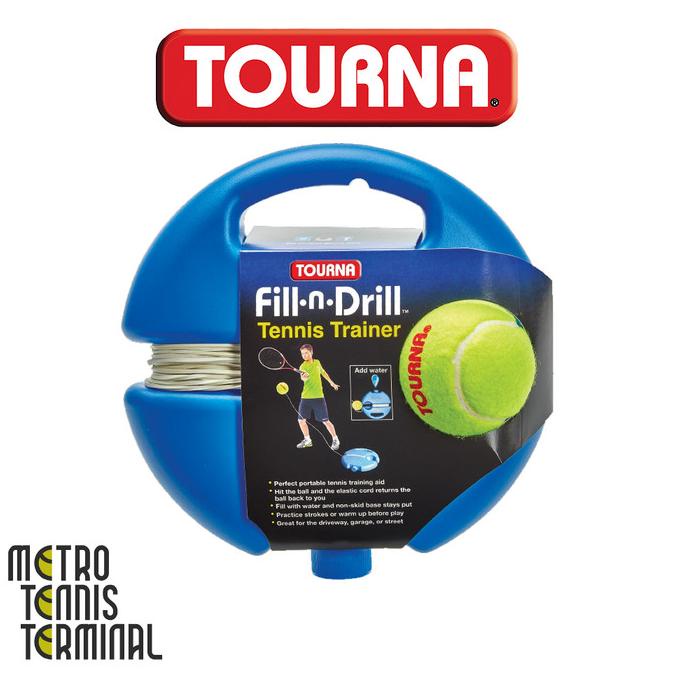 Tourna fill & drill tennis clearance trainer