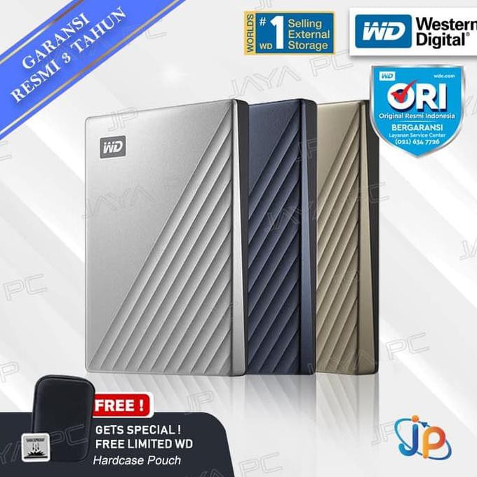 Jual WD My Passport Ultra 2TB - HDD/ Hardisk / Harddisk External USB-C ...