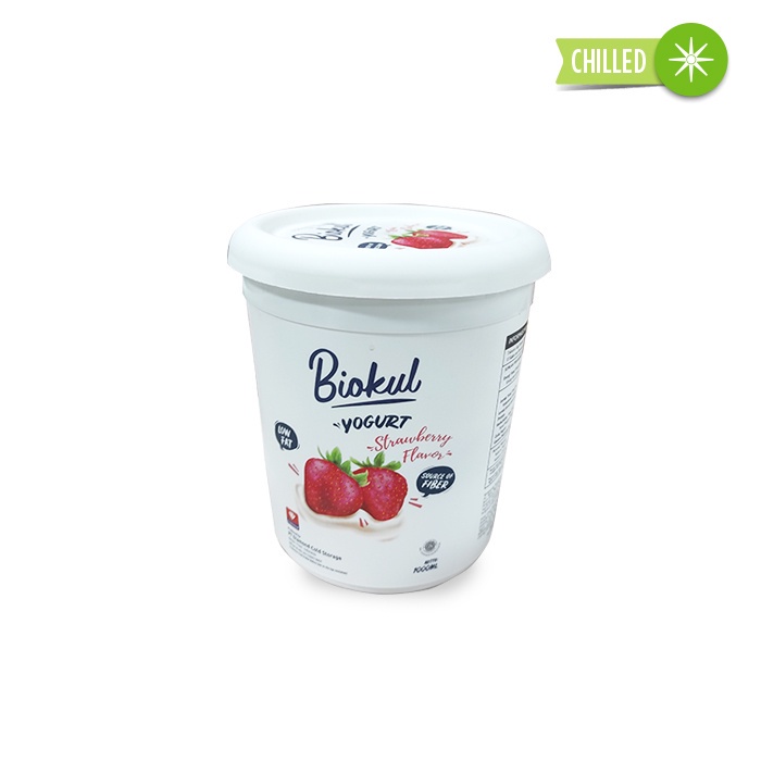 Jual Biokul Stirred Yogurt Strawberry Ml Shopee Indonesia