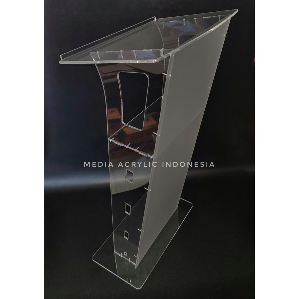 Jual PODIUM MIMBAR AKRILIK ACRYLIC PODIUM | Shopee Indonesia