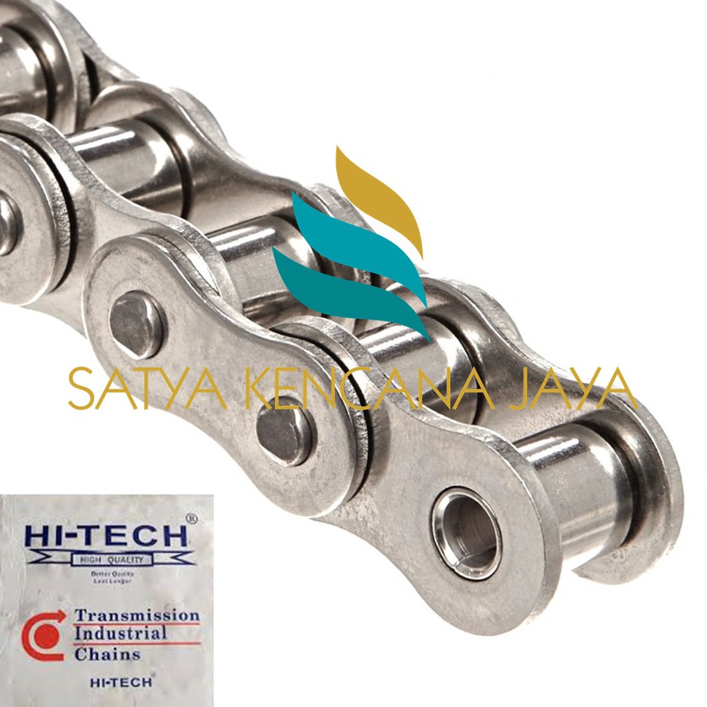 Jual RANTAI RS 40 1 RS 40X1 RS 40 X 1 RS 40 SINGLE RRT ROLLER CHAIN HITECH ASLI UNTUK SEMUA