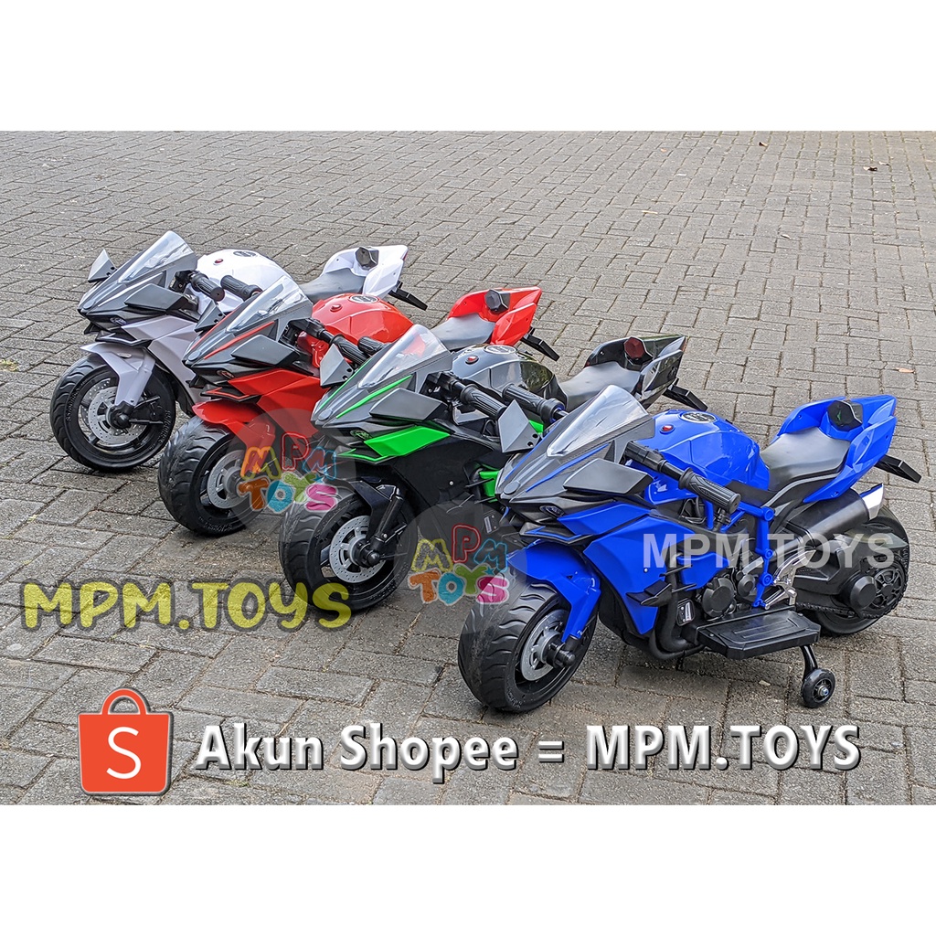 Jual Motor Aki Ninja H2R Motoran Aki Anak ORIGINAL GP Anak Ban Karet ...